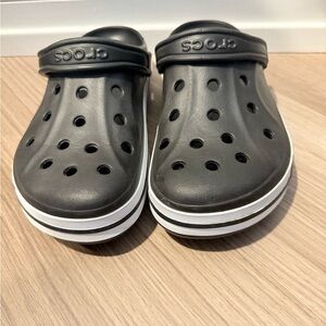 CROCS Kids Black Slip-On Sandals